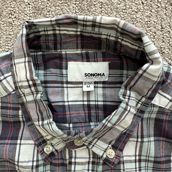 Sonoma Men’s Button Down Long Sleeve - Picture 3 of 4